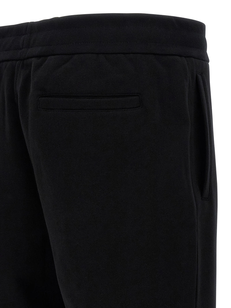 Versace Black Cotton Joggers (Workout Pants)