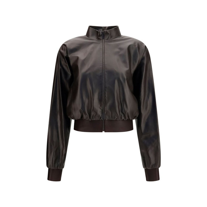 Gucci Brown Lamb Ovis Aries Aries Bomber