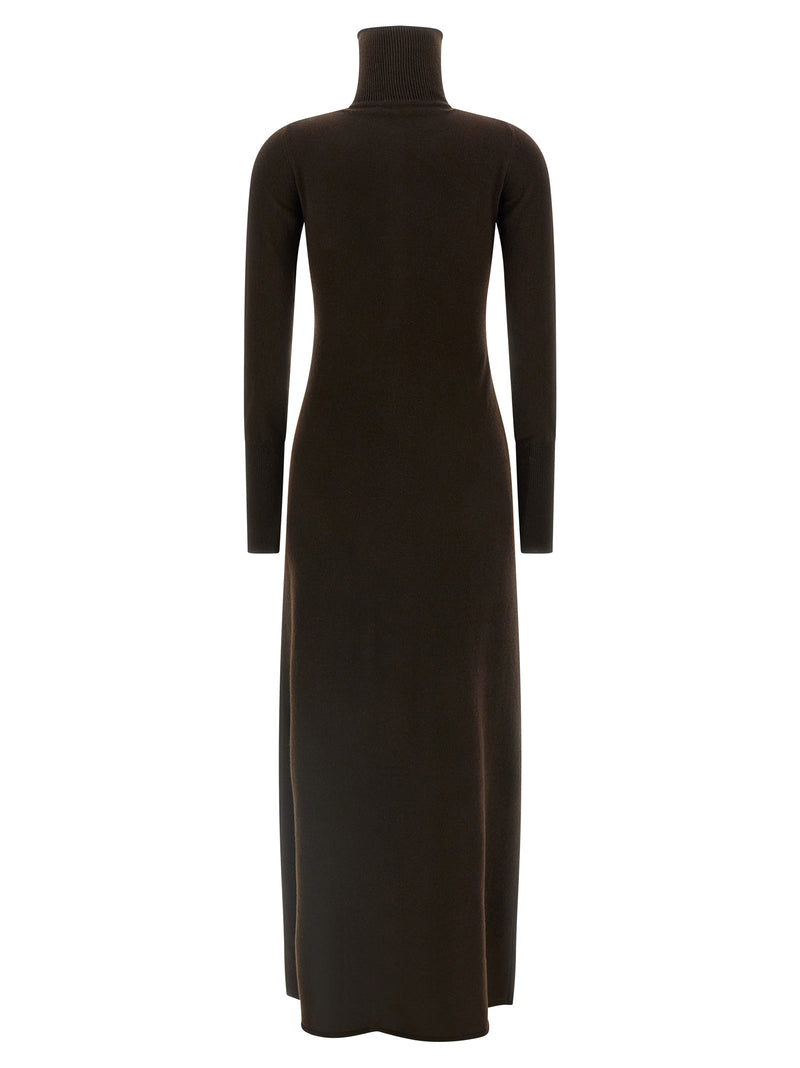 Tom Ford Brown Cashmere Long Dress