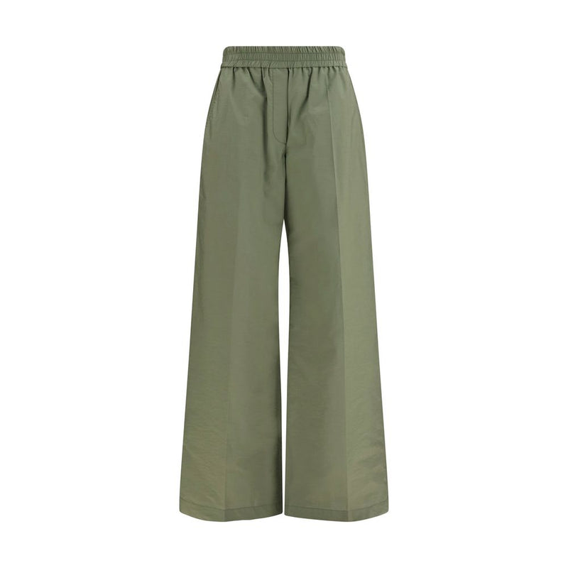 Brunello Cucinelli Bicolor Cotton Casual Pants