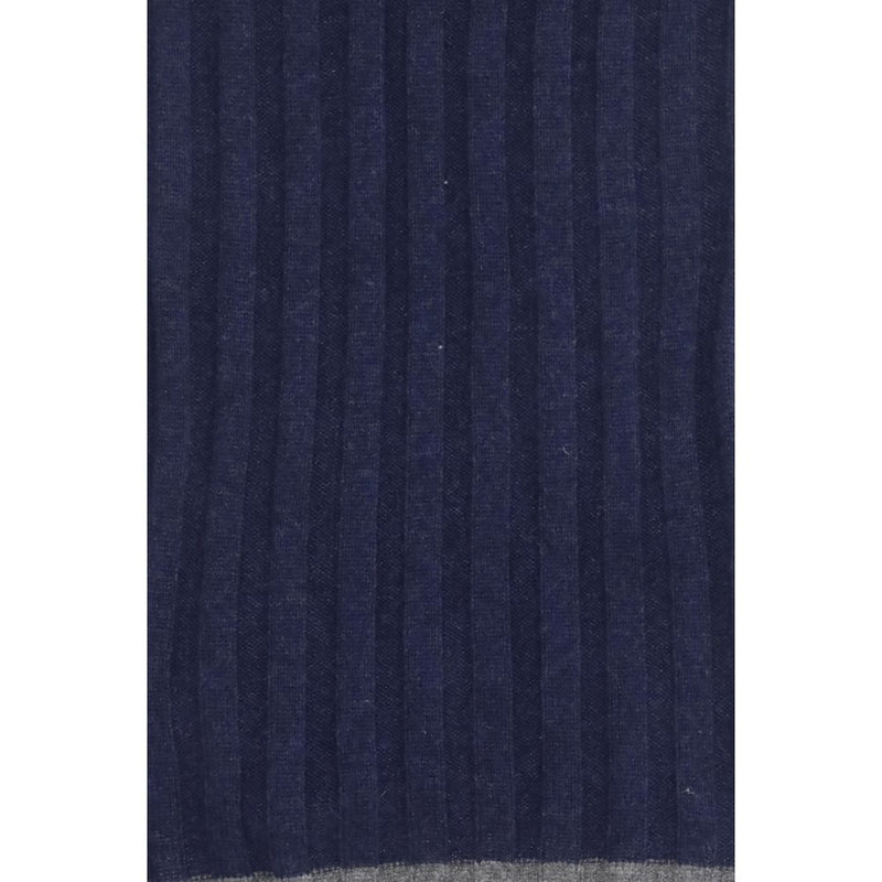 Brunello Cucinelli Blue Cashmere Foulard