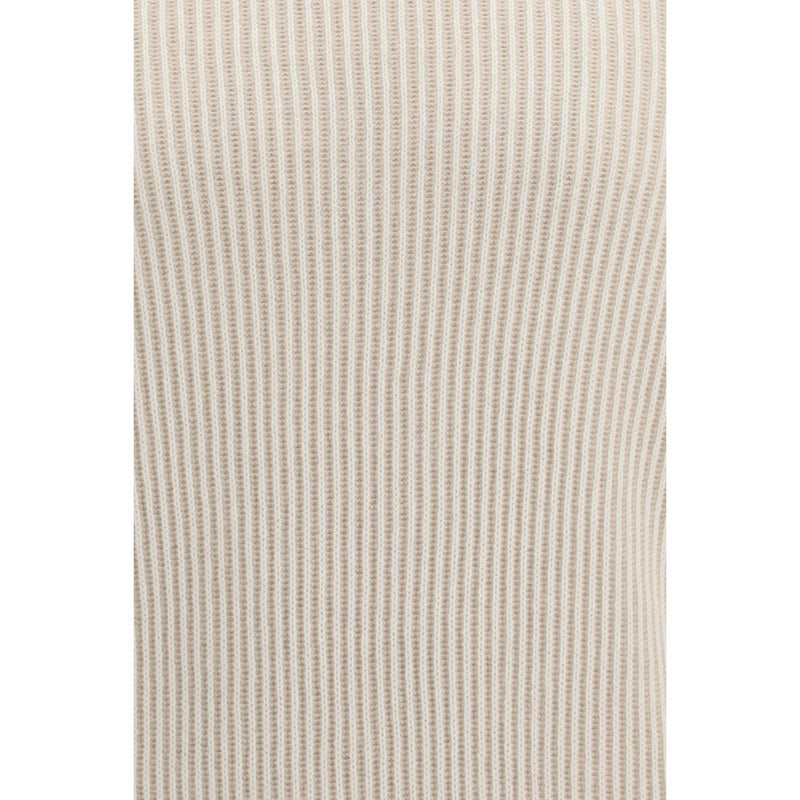 Brunello Cucinelli Beige Cashmere Turtleneck