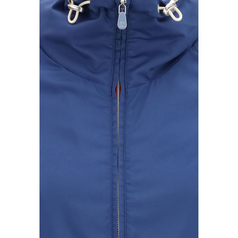 Brunello Cucinelli Blue Polyester Shell Jacket