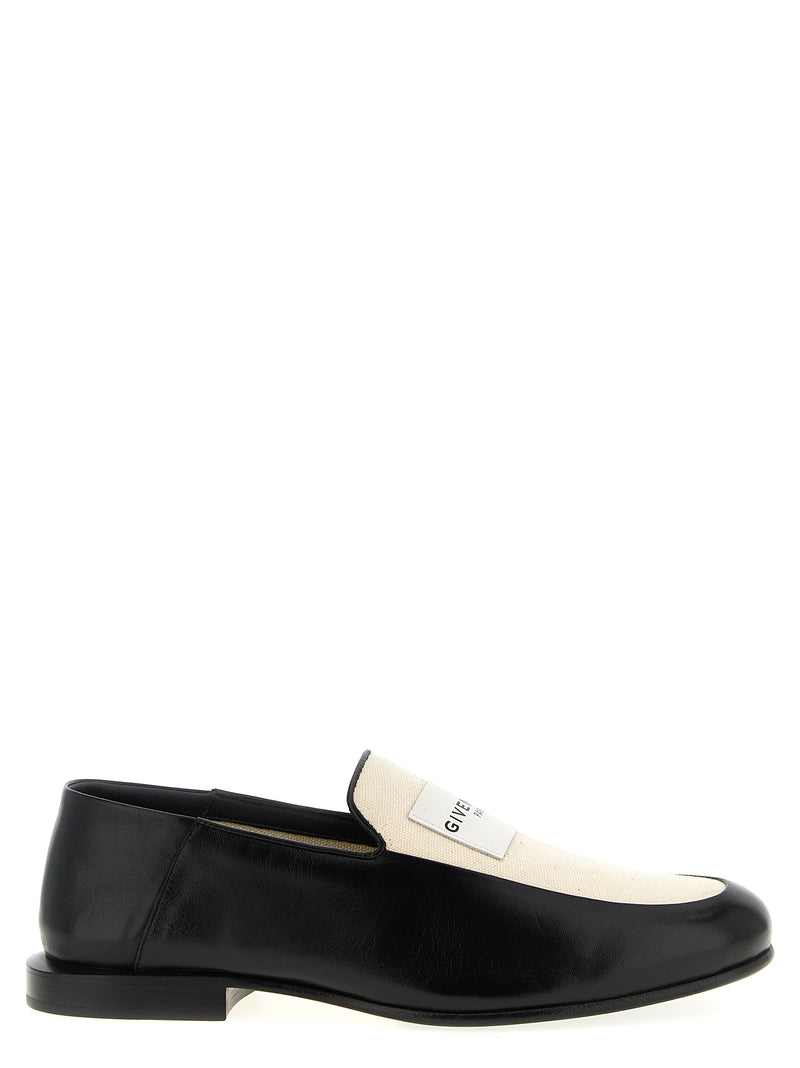 Givenchy Black Lamb Leather Slip-On Loafers