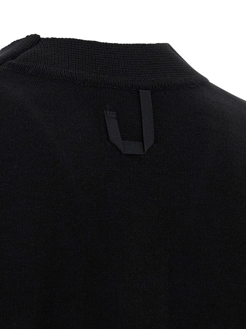 Jacquemus Black Merino Wool Cardigan