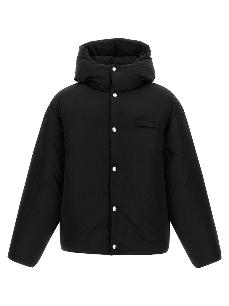 Jacquemus Black Polyamide Full-Length Jacket