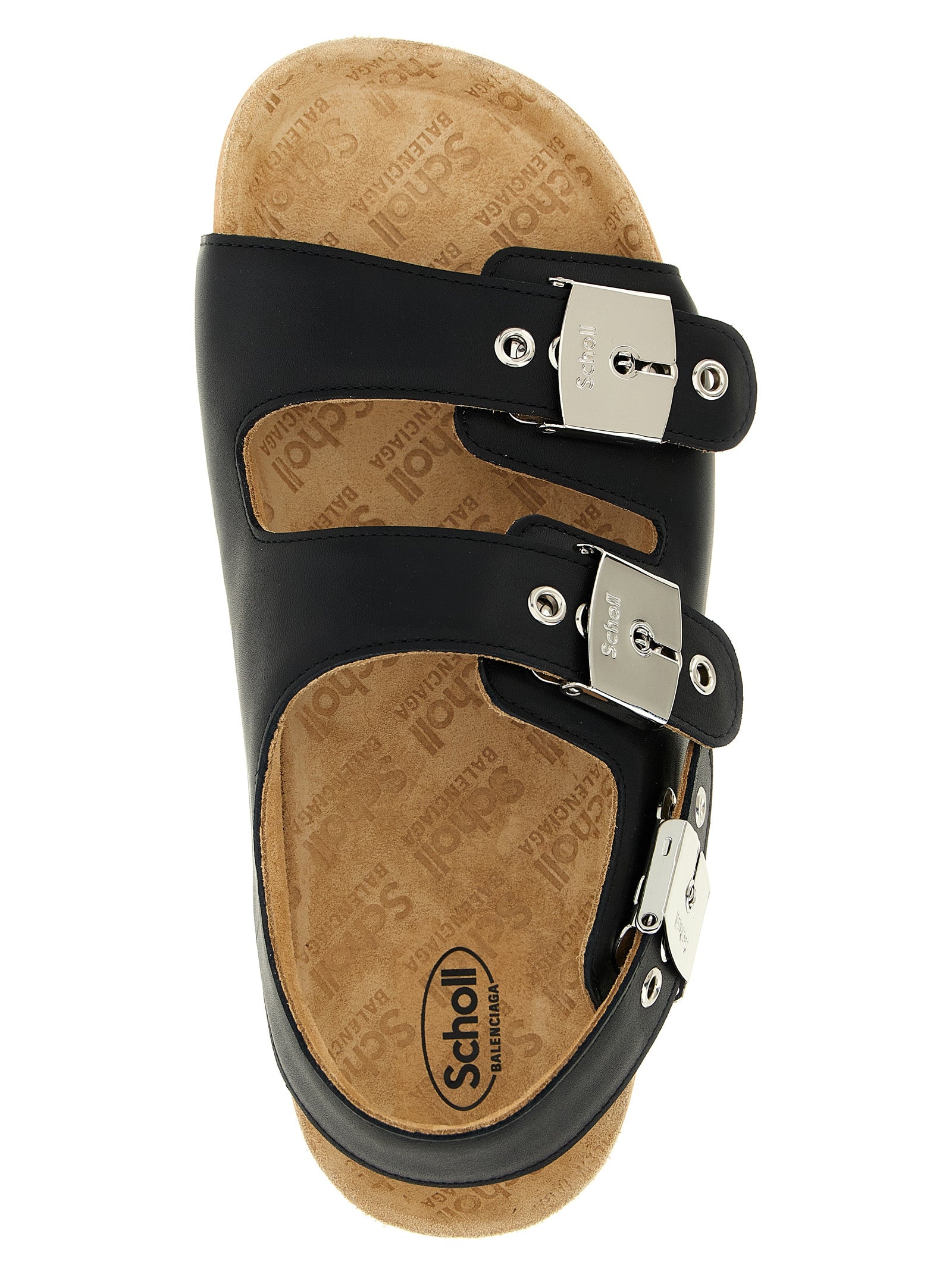 BALENCIAGA エスパドリーユ サンダル ブラック Balenciaga Black Calfskin Flat Sandals — Urbalenti NYC