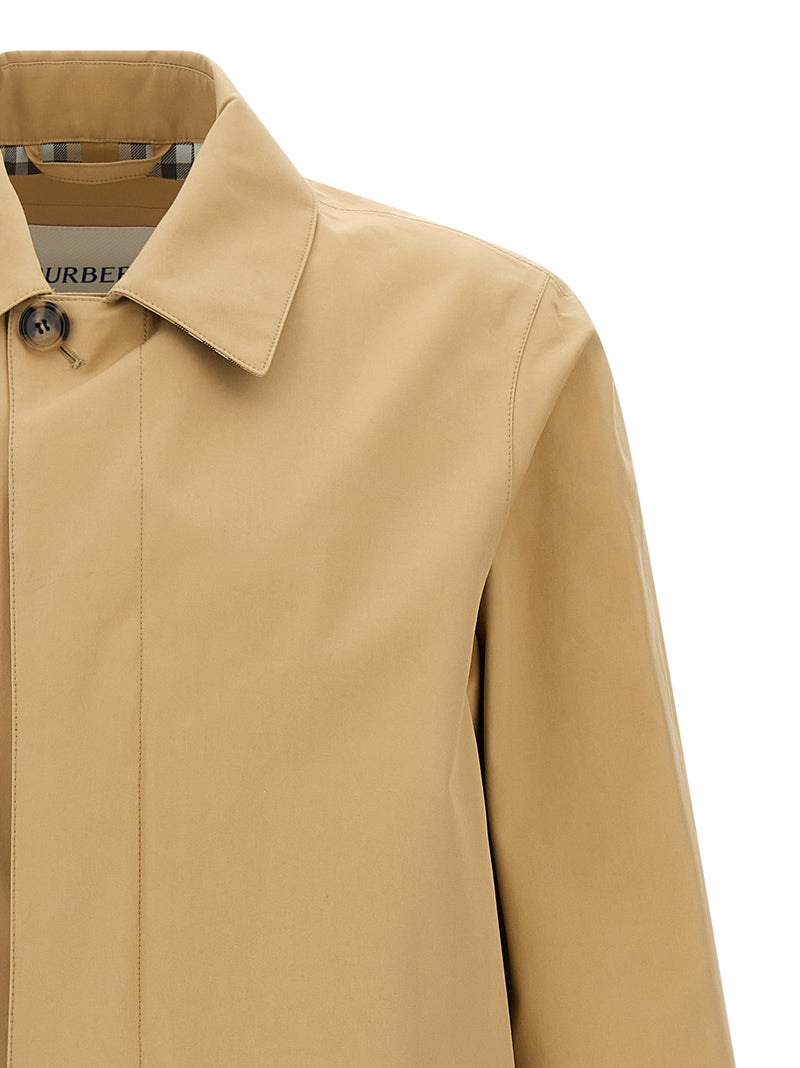 Burberry Beige Cotton Coat