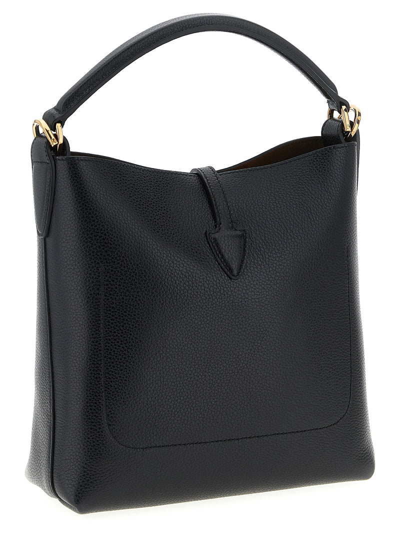 Tod's Black Calfskin Handbag