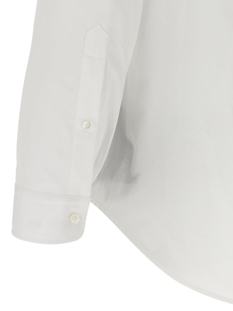 Balenciaga White Cotton Blouse