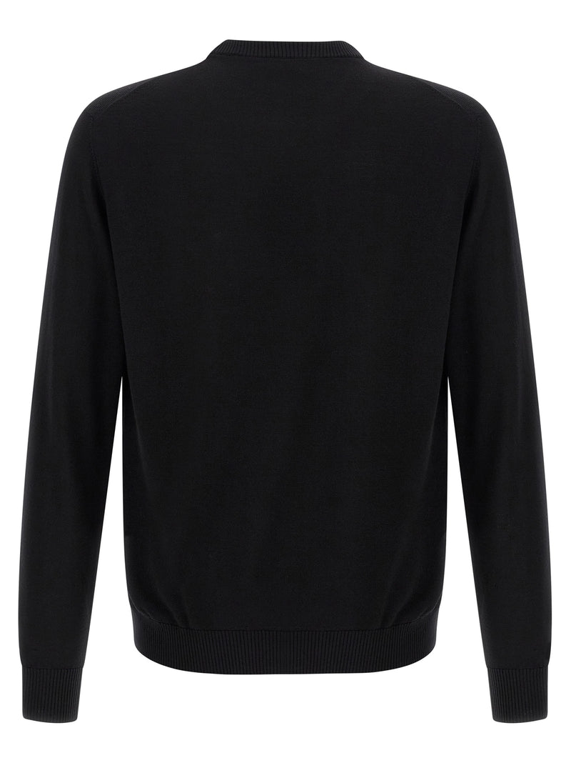 Fendi Black Virgin Wool Cardigan