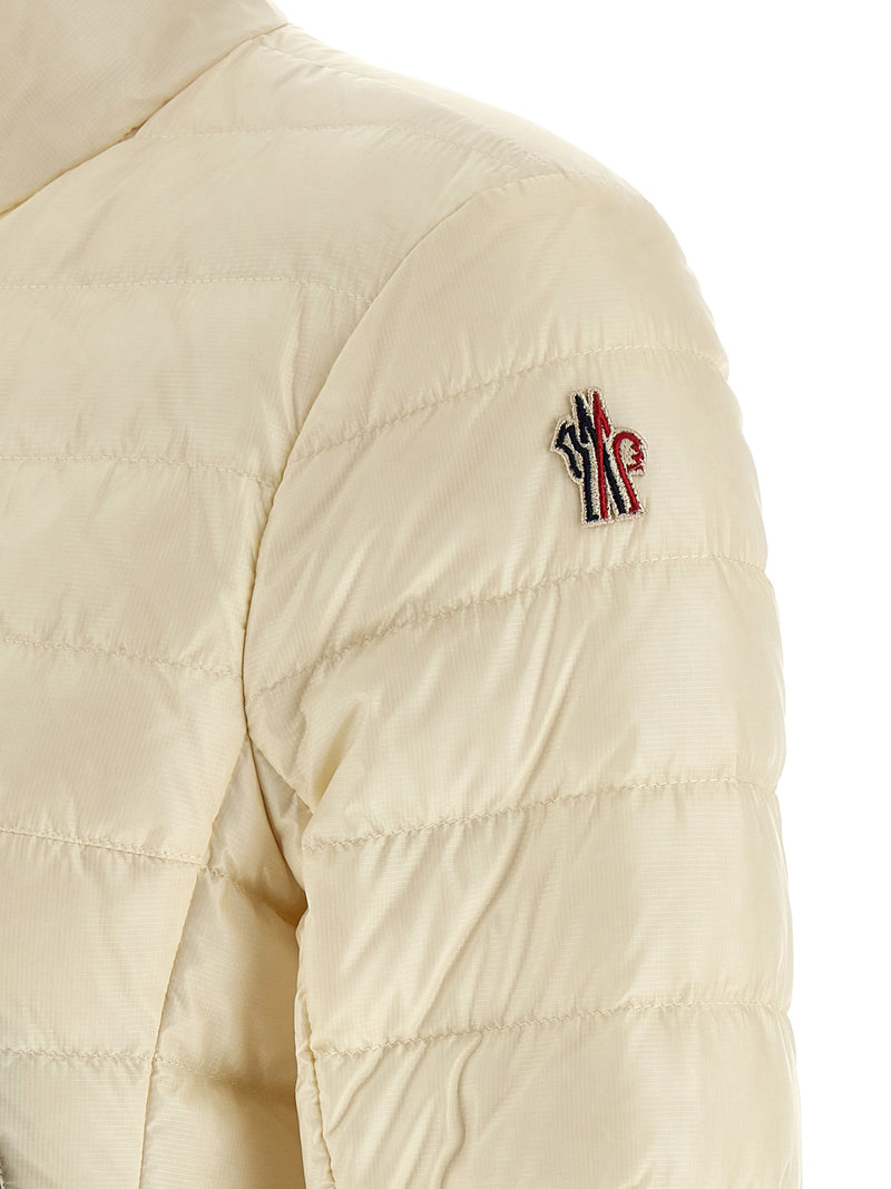 Moncler Grenoble White Polyamide Full-Length Jacket