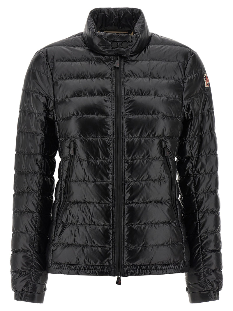 Moncler Grenoble Black Polyamide Full-Length Jacket