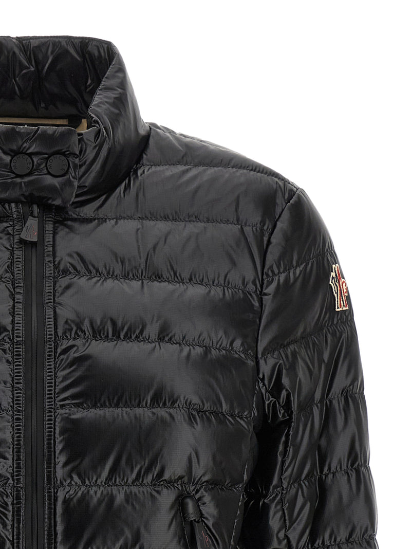 Moncler Grenoble Black Polyamide Full-Length Jacket