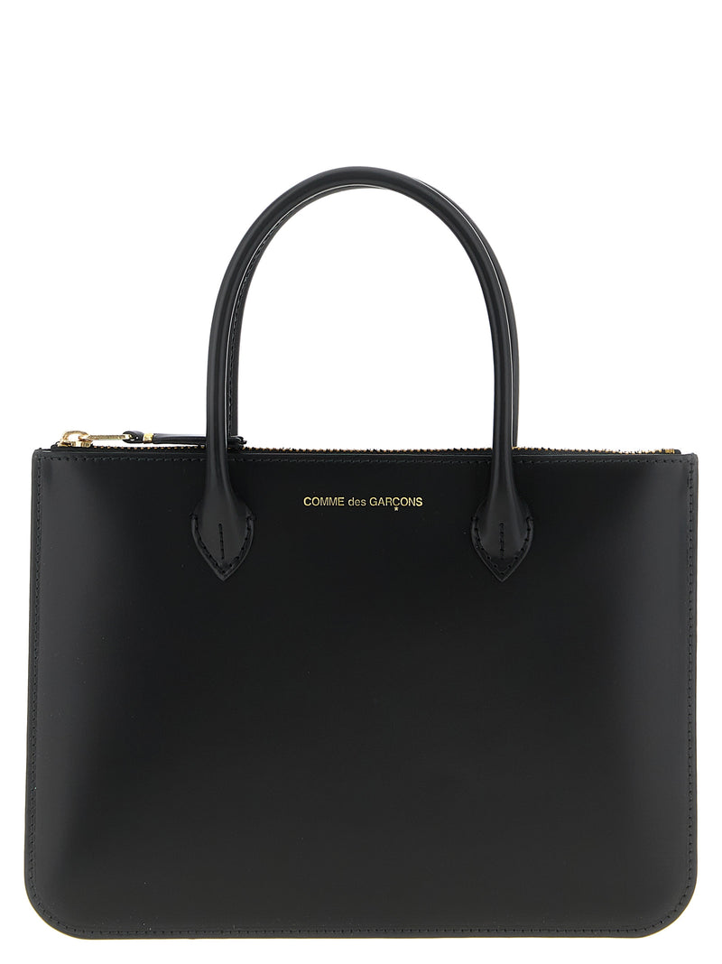 Comme Des Garçons Black Cowhide Handbag