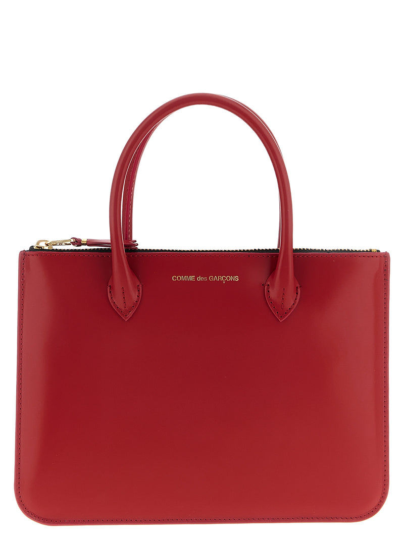 Comme Des Garçons Multicolor Cowhide Handbag