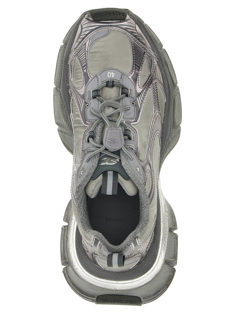 Balenciaga Gray Polyester Athletic Sneakers