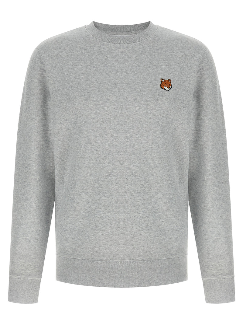 Maison Kitsuné Gray Cotton Sweatshirt