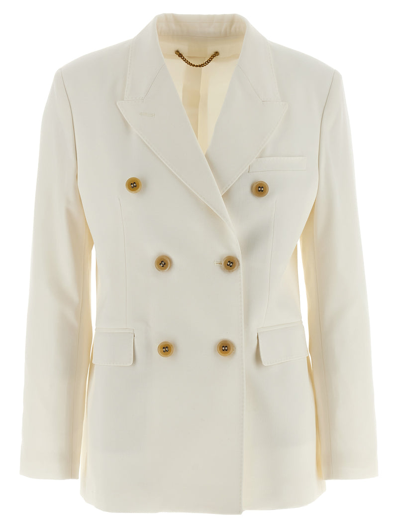 Golden Goose White Polyester Blazer