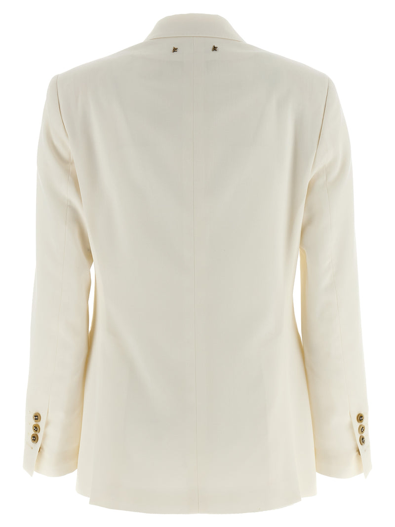 Golden Goose White Polyester Blazer