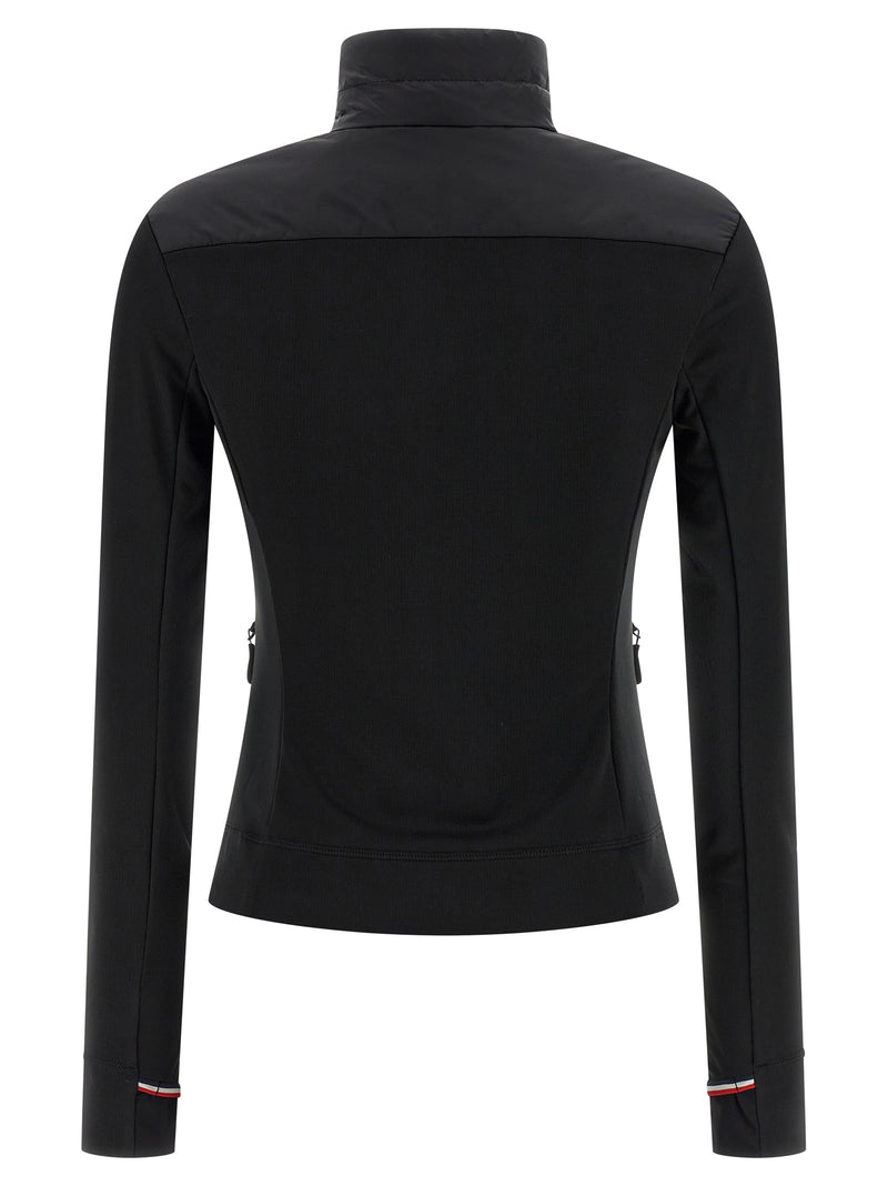 Moncler Grenoble Black Polyamide Cardigan