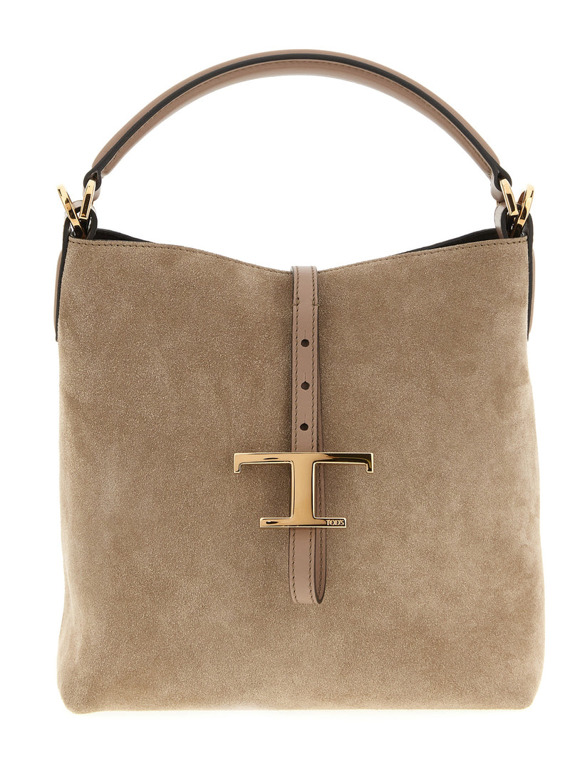 Tod's Beige Calfskin Handbag