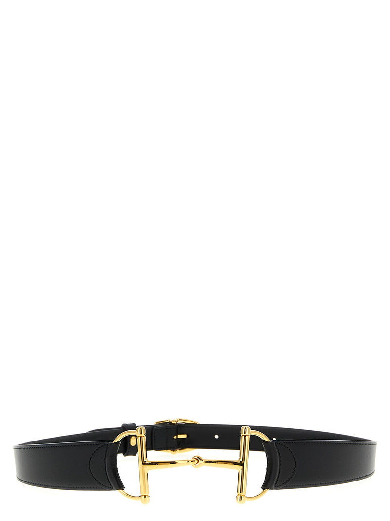 Gucci Black Calfskin Regular Belt
