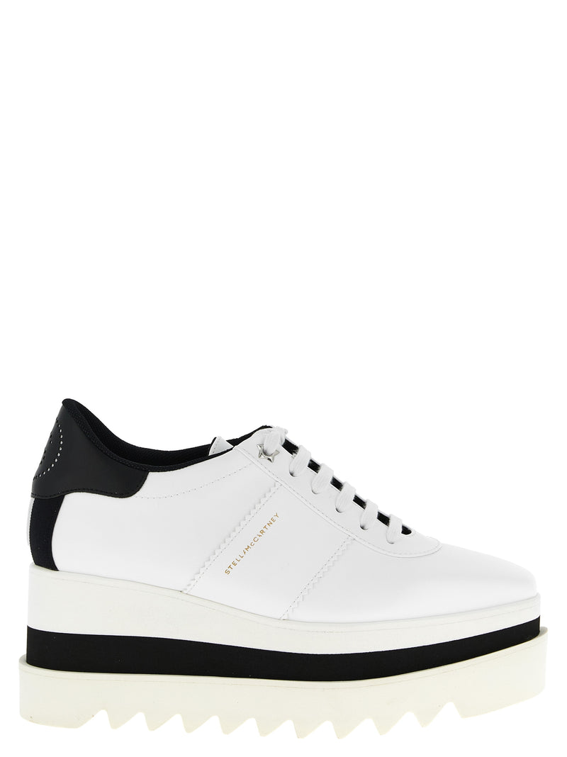 Stella McCartney Bicolor Polyethylene Wedge Sandals