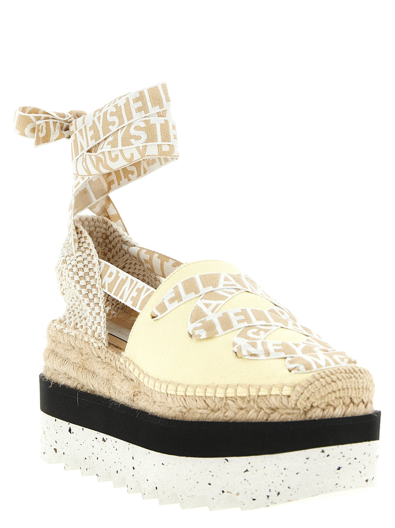Stella McCartney Multicolor Polyethylene Wedge Sandals