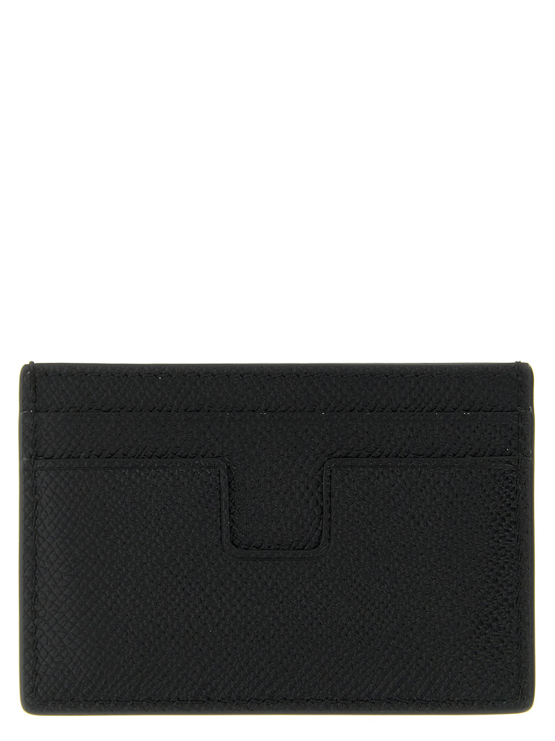 Tom Ford Black Calfskin Cardholder