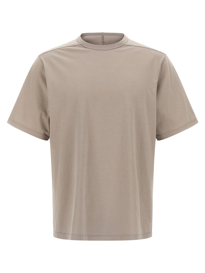 Rick Owens Beige Cotton T-Shirt