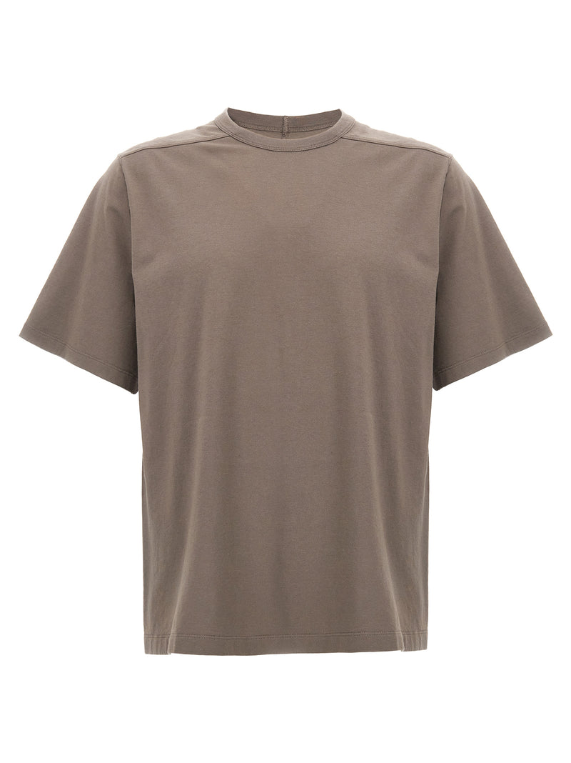 Rick Owens Gray Cotton T-Shirt