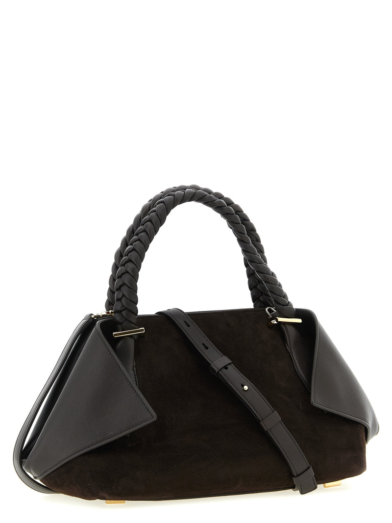 Ferragamo Brown Goatskin Handbag
