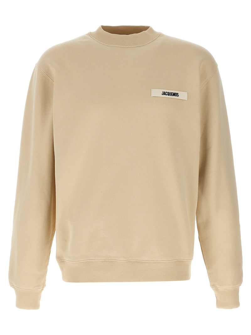 Jacquemus Beige Cotton Sweatshirt