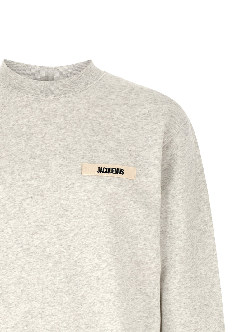 Jacquemus Gray Cotton Sweatshirt