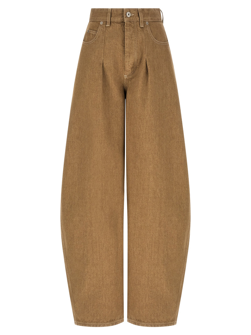 Jacquemus Beige Cotton Jeans Denim