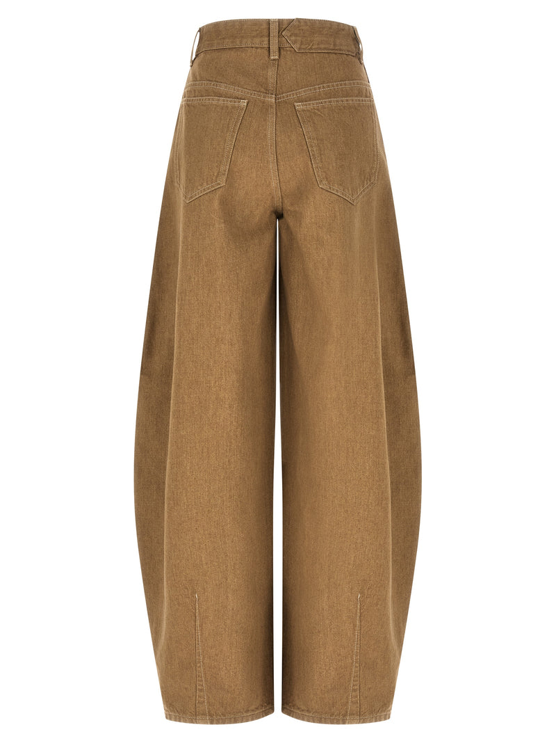 Jacquemus Beige Cotton Jeans Denim