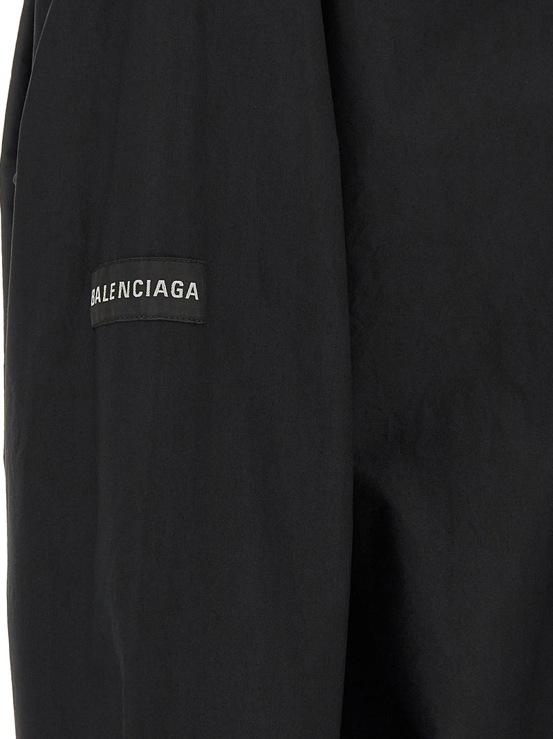 Balenciaga Black Cotton Blouse