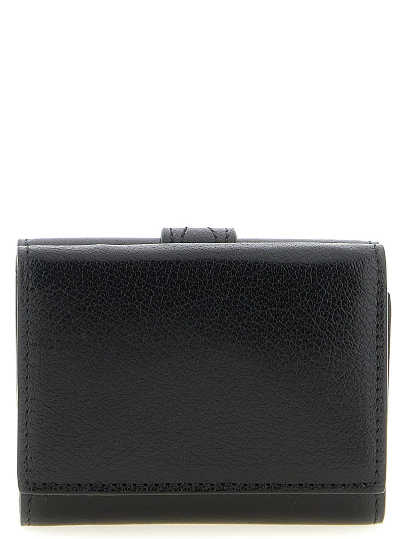 Chloé Black Buffalo Leather Cardholder