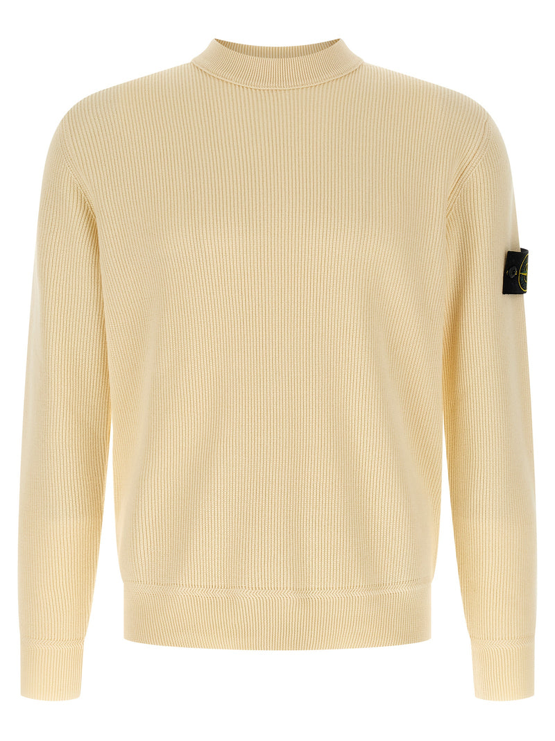 Stone Island Beige Cotton Cardigan