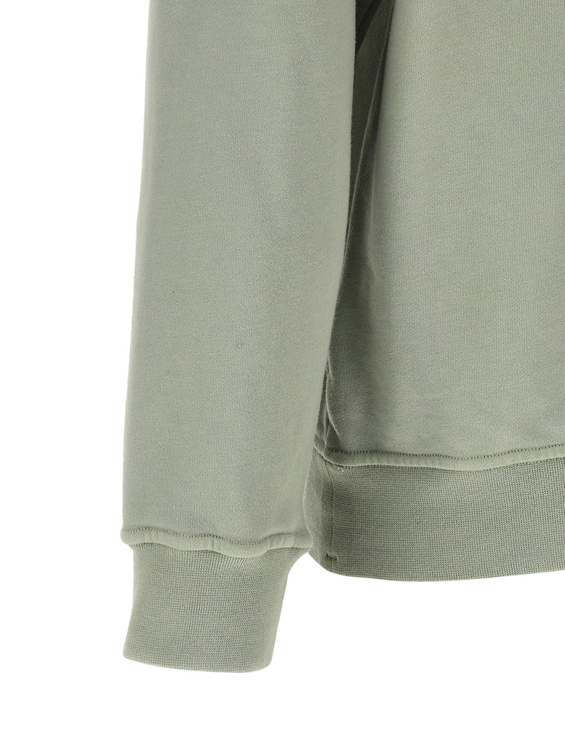 Stone Island Bicolor Cotton Sweatshirt