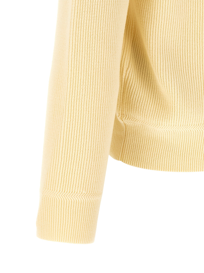 Stone Island Beige Cotton Cardigan
