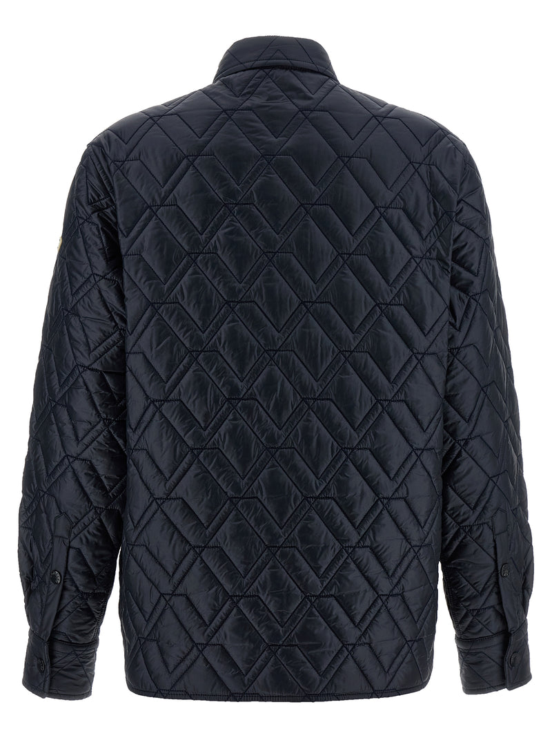 Moncler Blue Polyamide Shell Jacket