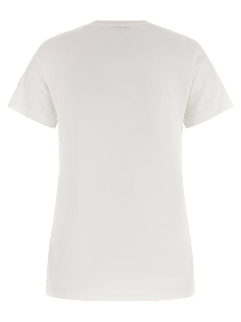 Moncler White Cotton T-Shirt