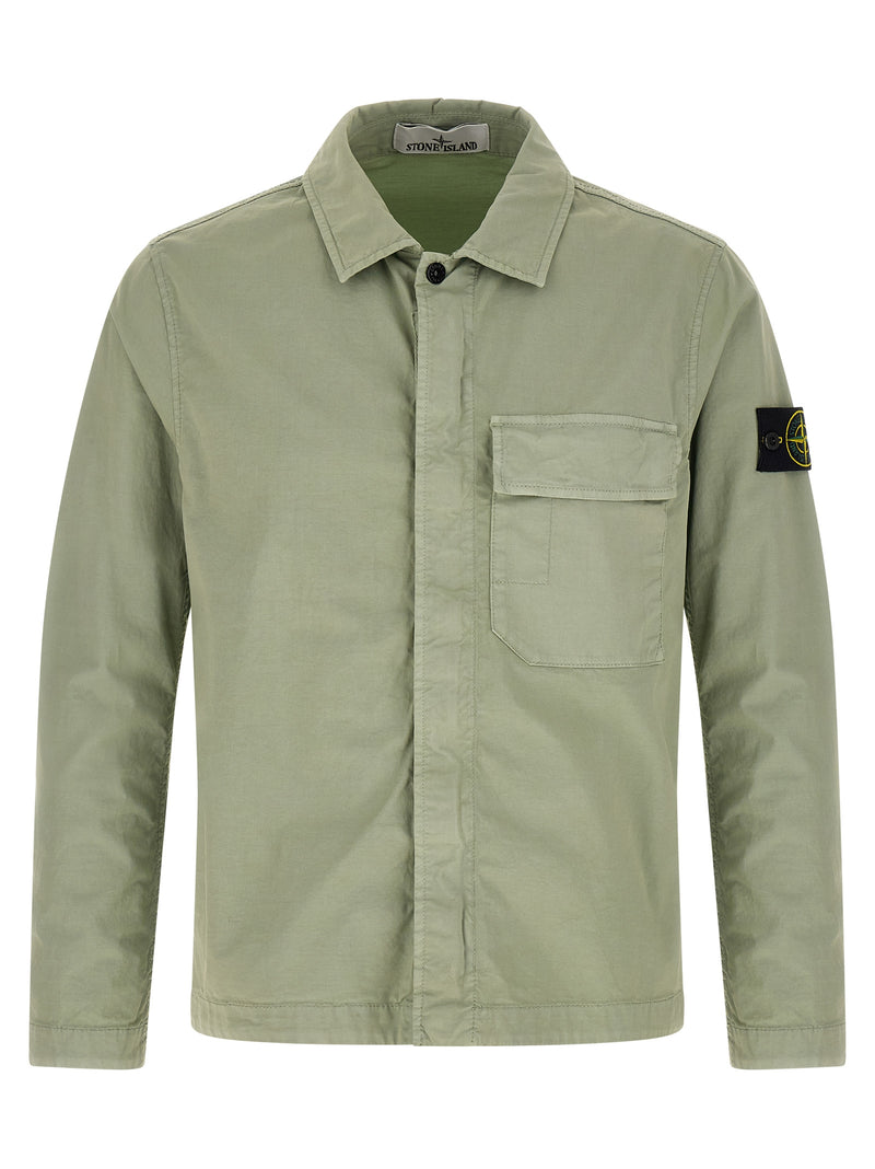 Stone Island Bicolor Cotton Blouse
