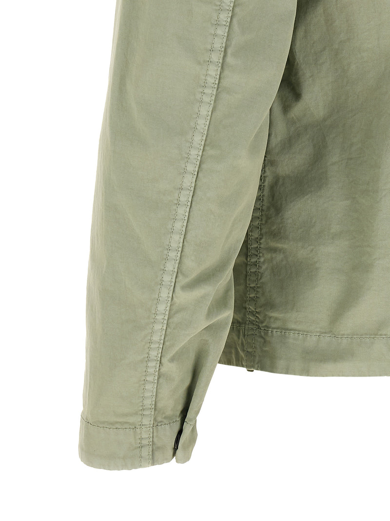 Stone Island Bicolor Cotton Blouse