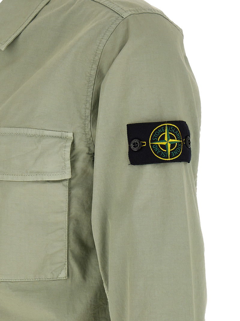 Stone Island Bicolor Cotton Blouse