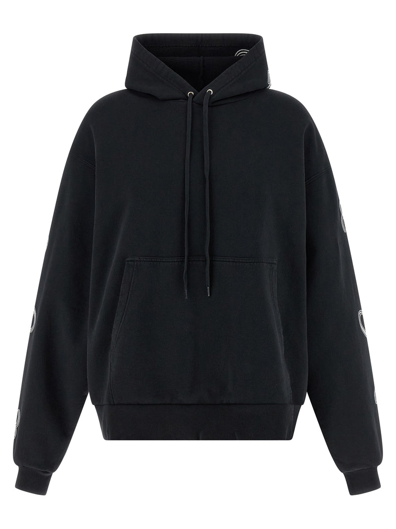 Balenciaga Black Cotton Hoodie