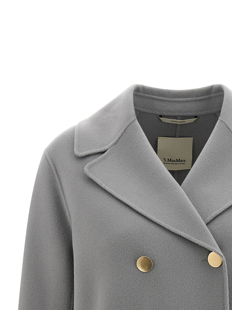 'S Max Mara Gray Virgin Wool Blazer