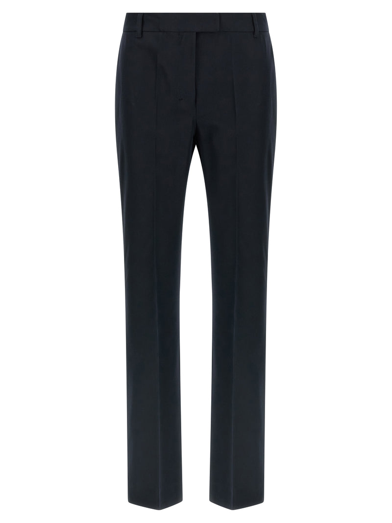 'S Max Mara Blue Cotton Flared Pants